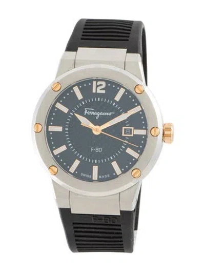 Pre-owned Ferragamo F-80 Watch In Multi