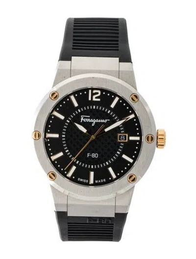 Pre-owned Ferragamo F-80 Watch In Multi