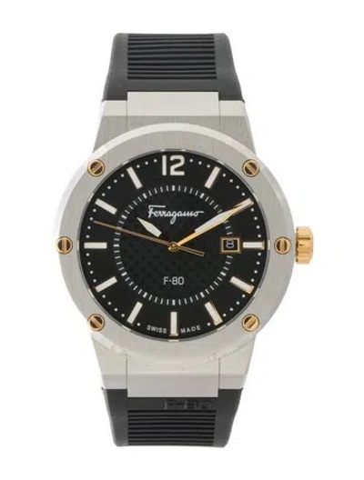 Pre-owned Ferragamo F-80 Watch In Multi