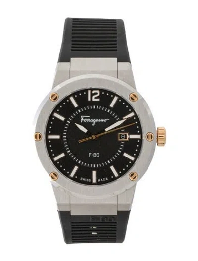 Pre-owned Ferragamo F-80 Watch In Multi