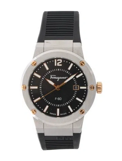 Pre-owned Ferragamo F-80 Watch In Multi