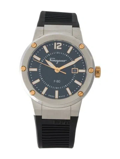 Pre-owned Ferragamo F-80 Watch In Multi