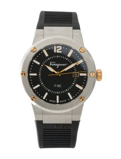 Pre-owned Ferragamo F-80 Watch In Multi