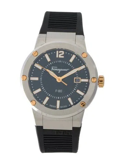 Pre-owned Ferragamo F-80 Watch In Multi