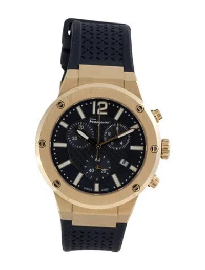 Pre-owned Ferragamo F-80 Watch In Multicolor