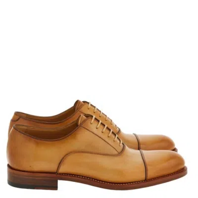 Ferragamo Fabian Tramezza Oxford With Toe Cap In Multi