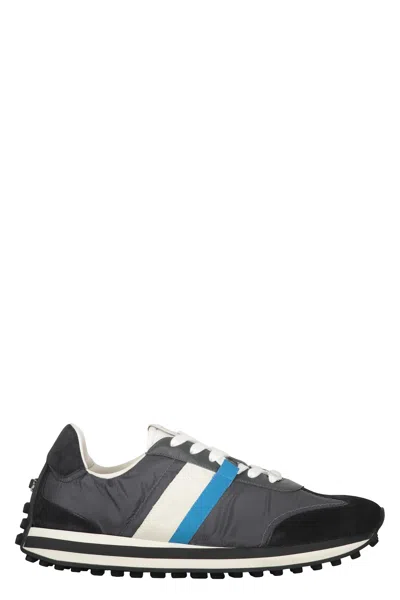 FERRAGAMO FABRIC LOW-TOP SNEAKERS