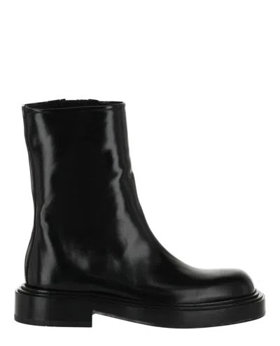 Ferragamo Farah Ankle Boots In Black