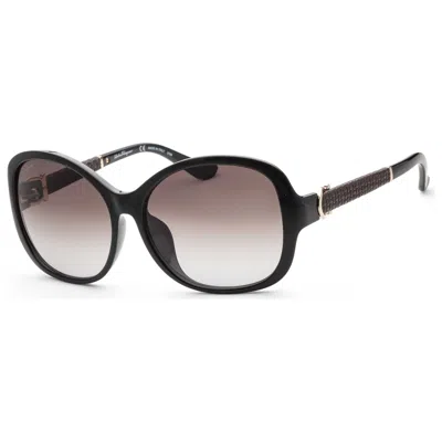 Ferragamo Women's Sf744sla 59mm Sunglasses In Black