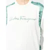 Ferragamo Embroidered Logo Sweatshirt In White
