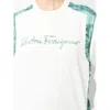 Ferragamo Embroidered Logo Sweatshirt In White