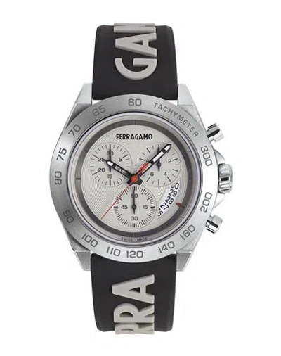 Ferragamo Urban Chrono Watch In Stainless Steel