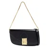 Ferragamo Fiamma Mini Crossbody Bag In Black
