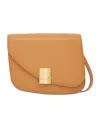 Ferragamo Fiamma Satchel Bag In Brown