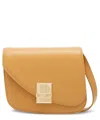 Ferragamo Fiamma Beige Crossbody Bag For Women In Beige