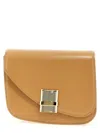 FERRAGAMO FIAMMA SHOULDER BAGS BEIGE