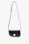 FERRAGAMO FIAMMA XS BLACK CROSSBODY BAG