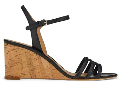 Pre-owned Ferragamo Fieri 70 C Sandals (women's) Sneakers In Brown/black