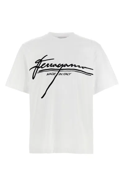 FERRAGAMO 'FIRMA' T-SHIRT