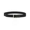 Ferragamo Gancini Adjustable Belt In Black