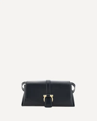 FERRAGAMO FLAP SHOULDER BAG