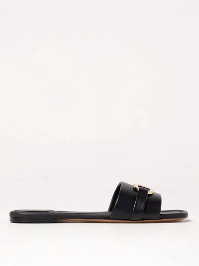 FERRAGAMO FLAT SANDALS FERRAGAMO WOMAN COLOR BLACK,G76241002