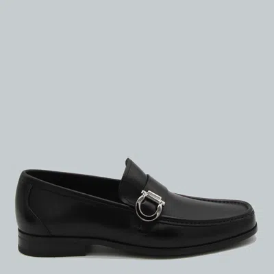 Ferragamo Flat Shoes Blacks And Greys