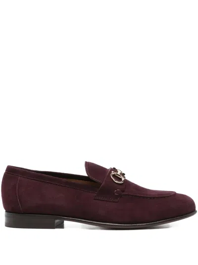Ferragamo Flat Shoes In Red