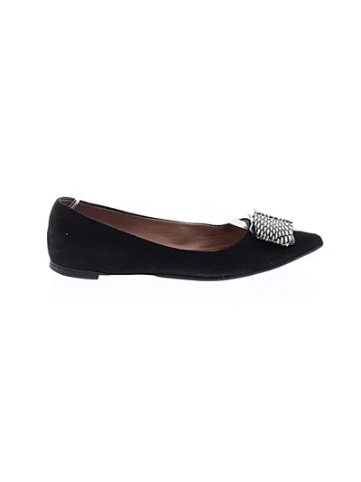 Pre-owned Ferragamo Flats In Black