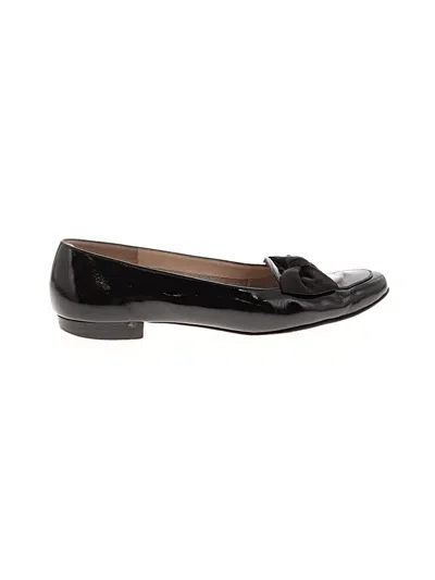 Pre-owned Ferragamo Flats In Black