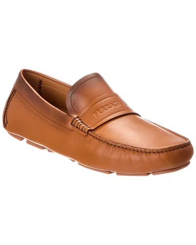 FERRAGAMO FERRAGAMO FLEXI LEATHER LOAFER