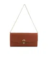 Ferragamo Flip Shoulder Bag In Red