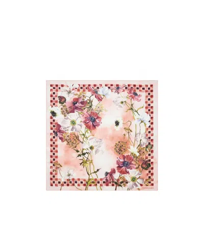 FERRAGAMO FLORAL PRINT SCARF