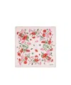 Ferragamo Women's Bouquet Print Silk Scarf In Pink