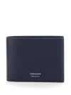 Ferragamo Classic Logo Bi-fold Leather Wallet In Black