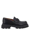 Ferragamo Chunky "gancini" Loafers - Black In Multi