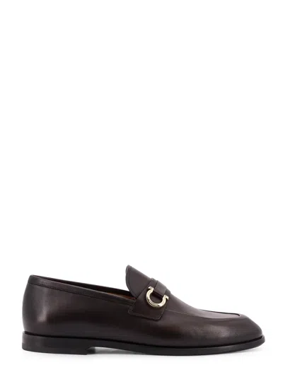 Ferragamo Florio Leather Loafers