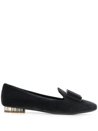 Ferragamo Flower-heel Sarno Mocassins