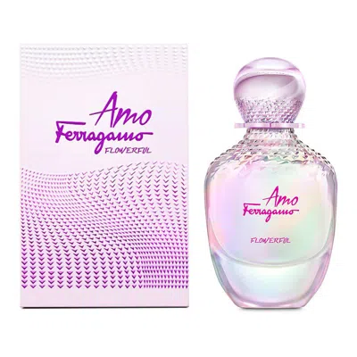 Ferragamo Flowerful Eau De Toilette Spray 3.4 oz For Women In Transparent