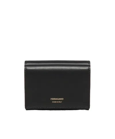Ferragamo Fold Your Wallet In Black