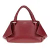 Ferragamo Medium Handbag In Burgundy Colour In Red