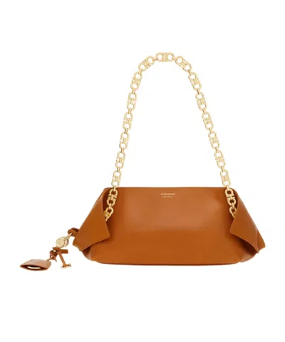 FERRAGAMO FOLDED SHOULDER BAG (S)