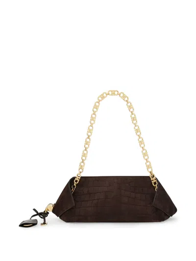 Ferragamo Folded Shoulder Bag (s) In Brown