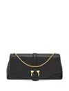 Ferragamo Anya Hindmarch N/s Mini Eyes Shearling Tote Bag In Black