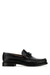 Ferragamo Gancini Plaque 35mm Leather Loafers