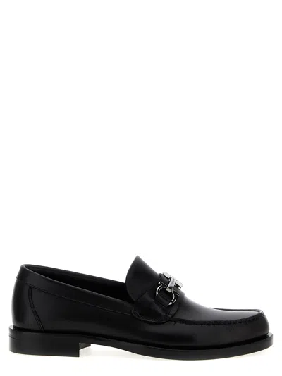 Ferragamo Fort Loafers In Black