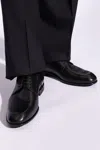 Ferragamo Fosco Leather Loafer In Black