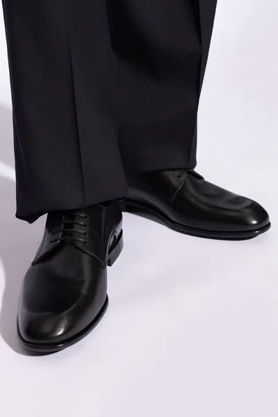 FERRAGAMO FERRAGAMO ‘FOSCO’ LEATHER SHOES
