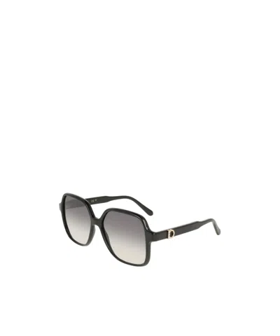 Ferragamo Frame Sunglasses In Black