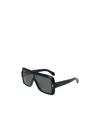 Ferragamo Frame Sunglasses In Black